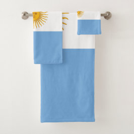 Conjunto De Toalhas Bandeira da Argentina