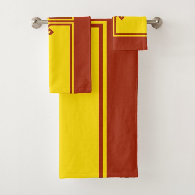 Conjunto De Toalhas Bandeira da Chuváchia (Insitu)