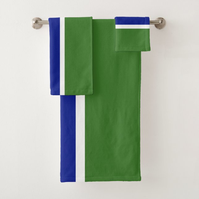 Conjunto De Toalhas Bandeira da Gâmbia (Insitu)