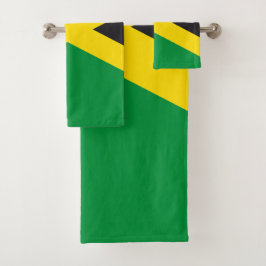 Conjunto De Toalhas bandeira da Jamaica