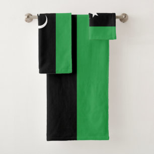 Conjunto De Toalhas Bandeira da Líbia