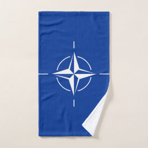 Conjunto De Toalhas bandeira da nato do Atlântico Norte Organização