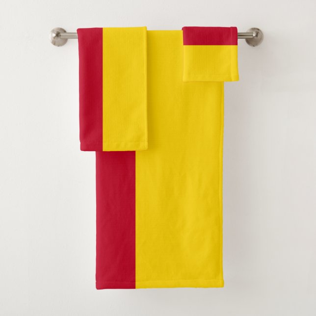 Conjunto De Toalhas Bandeira da Ossétia do Norte (Insitu)