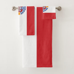Conjunto De Toalhas Bandeira da Polinésia Francesa