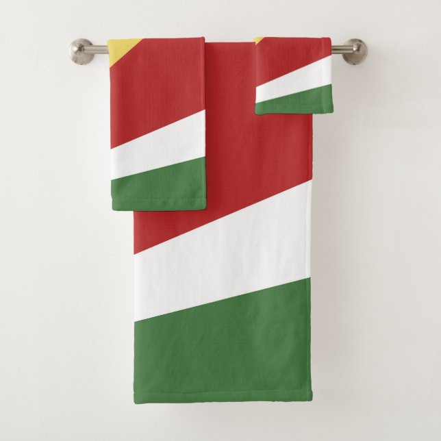Conjunto De Toalhas Bandeira das Seychelles (Insitu)