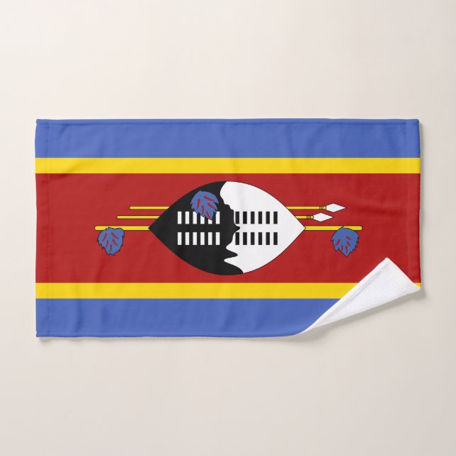 Conjunto De Toalhas Bandeira de Essuatíni (Toalha de mão)