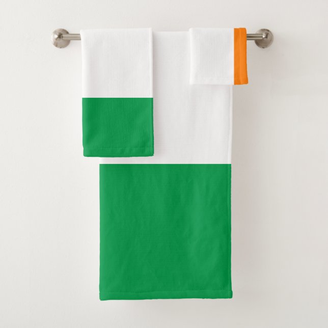 Conjunto De Toalhas Bandeira de Ireland (Insitu)