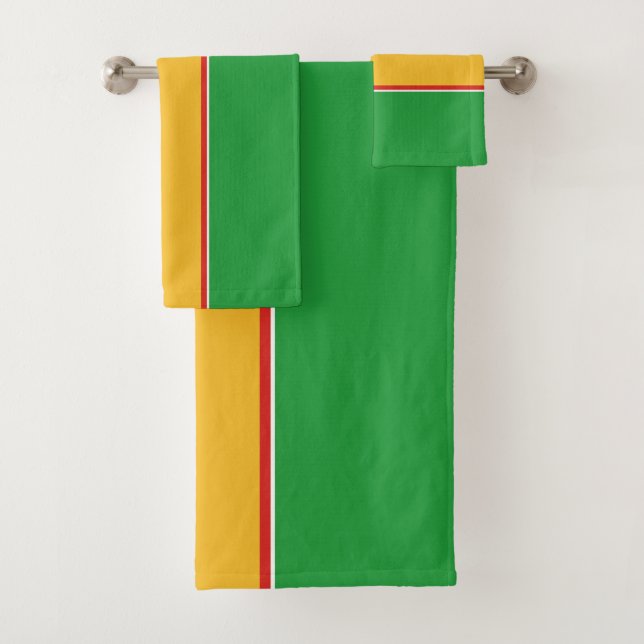 Conjunto De Toalhas Bandeira de Karakalpakstan (Insitu)