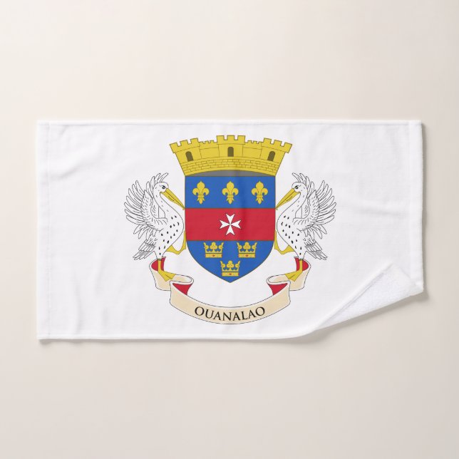 Conjunto De Toalhas Bandeira de São Bartolomeu (Toalha de mão)