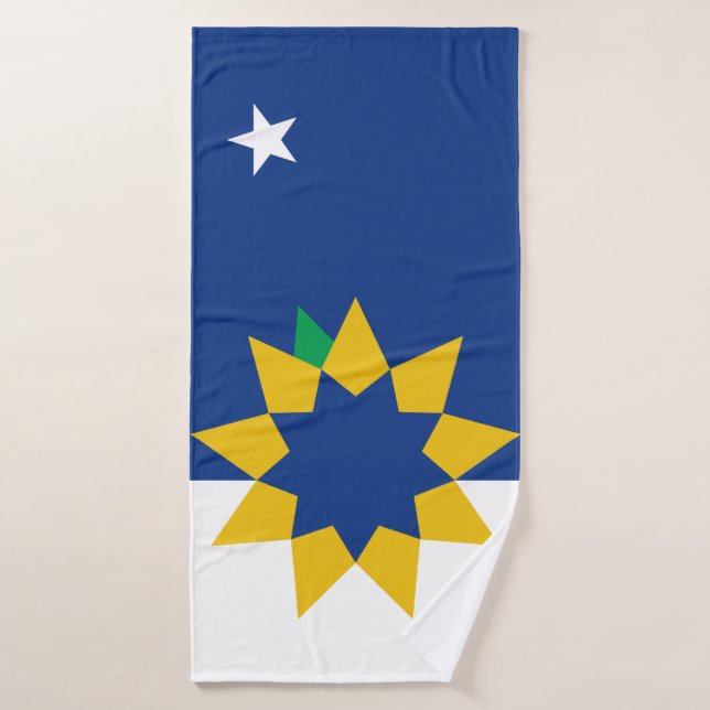 Conjunto De Toalhas Bandeira de Topeka, Kansas (Toalha de Banho)