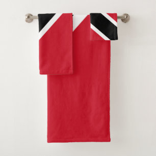 Conjunto De Toalhas Bandeira de Trinidad e Tobago