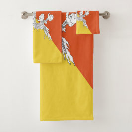 Conjunto De Toalhas Bandeira do butano