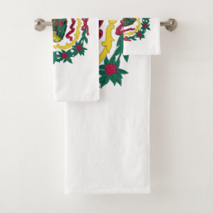 Conjunto De Toalhas Bandeira do Estado da Virgínia Ocidental