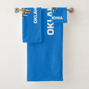 Conjunto De Toalhas Bandeira do estado de Oklahoma