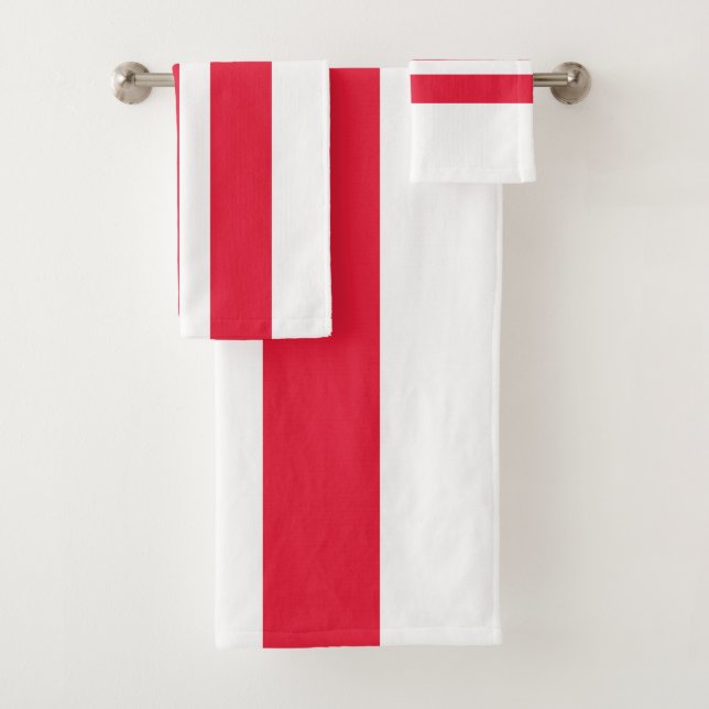 Conjunto De Toalhas Bandeira do Estado de Washington DC (Insitu)