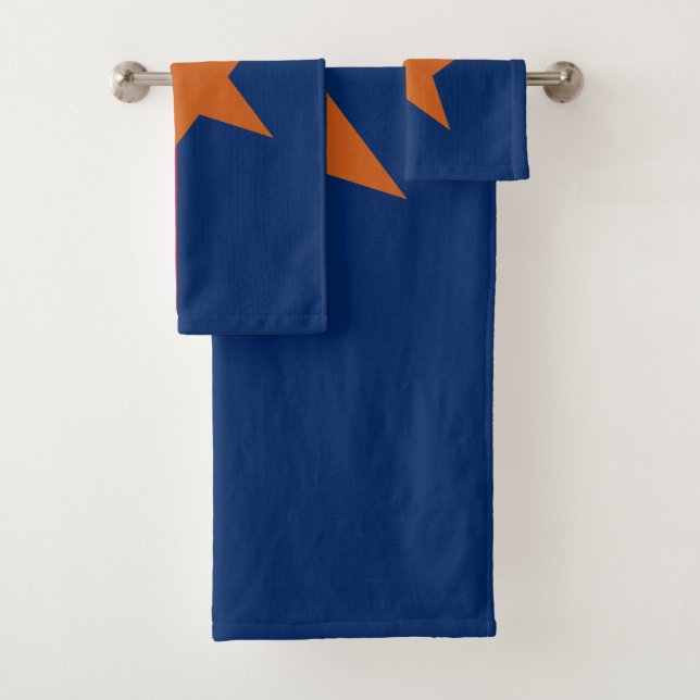 Conjunto De Toalhas Bandeira do Estado do Arizona (Insitu)
