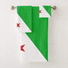 Conjunto De Toalhas Bandeira do Jibuti