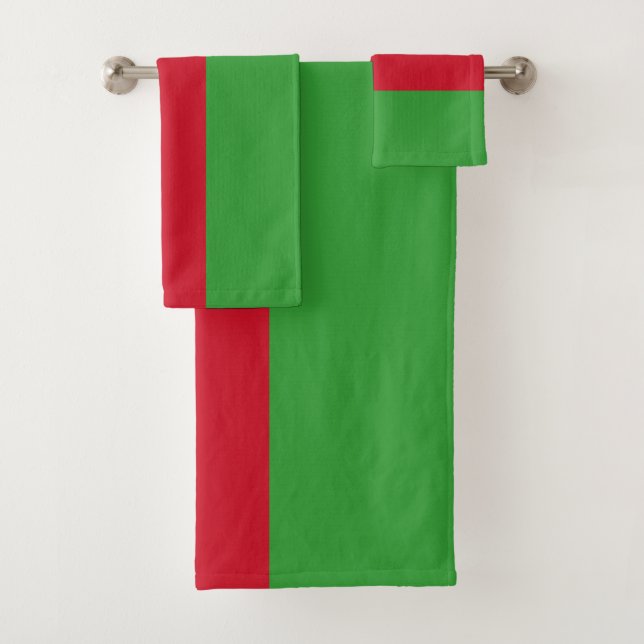 Conjunto De Toalhas Bandeira do Malawi (Insitu)