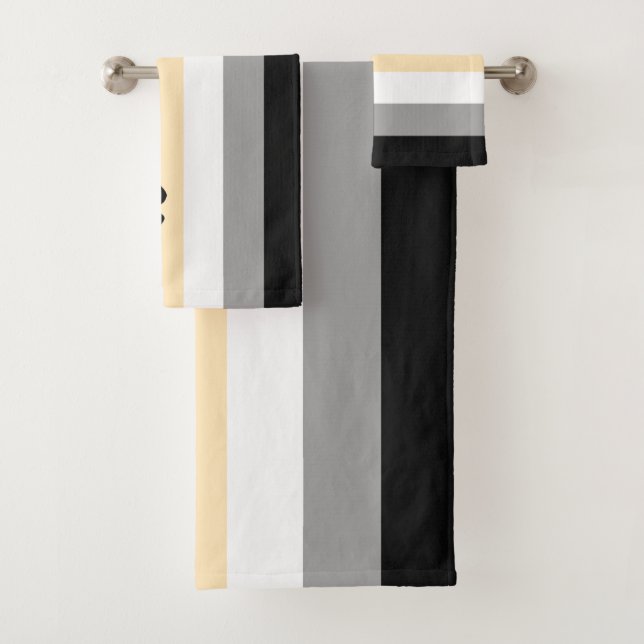 Conjunto De Toalhas Bandeira do Orgulho Urso (Insitu)