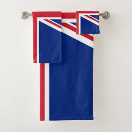 Conjunto De Toalhas Bandeira do Reino Unido