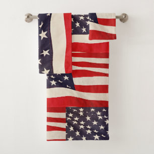 Conjunto De Toalhas Bandeira dos E.U.
