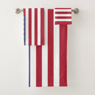 Conjunto De Toalhas Bandeira dos Estados Unidos