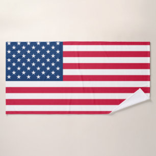 Conjunto De Toalhas Bandeira dos EUA - Estados Unidos da América - Pa