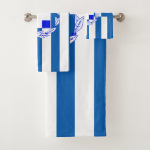 Conjunto De Toalhas Bandeira grega