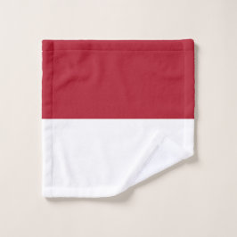 Conjunto De Toalhas bandeira Mônaco