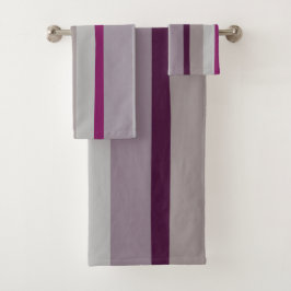 Conjunto De Toalhas Bandeiras, Abstrato cor-de-rosa