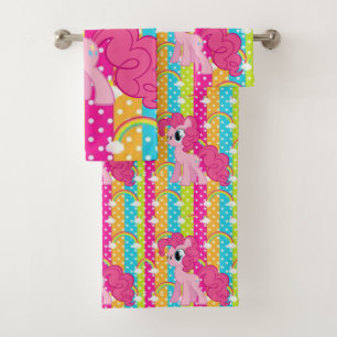 Conjunto De Toalhas Bandeja de Banheiro Define Pony