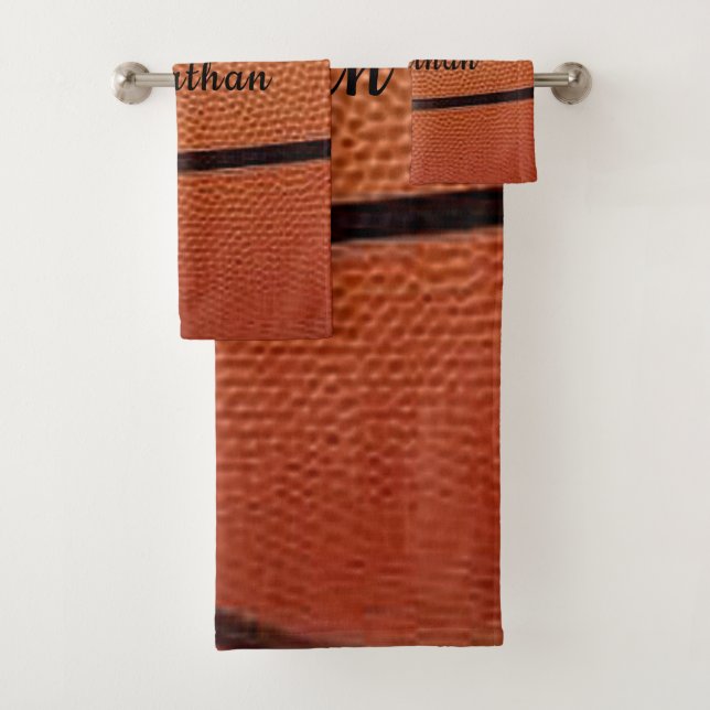 Conjunto De Toalhas Bandeja de Design de basquete (Insitu)