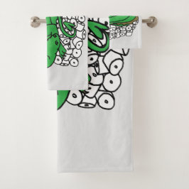 Conjunto De Toalhas Barba do Dragão