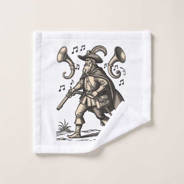 Conjunto De Toalhas Barbatos Ecos da Caça (Pano de lavar)