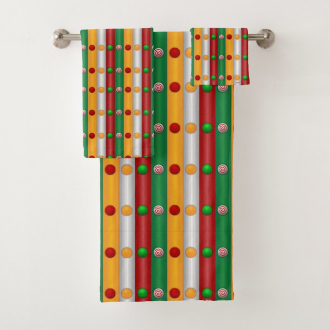 Conjunto De Toalhas Bares de Natal (Insitu)