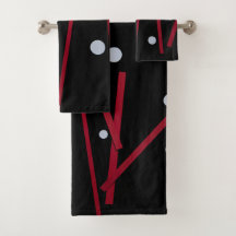 Bares vermelhos, pontos brancos