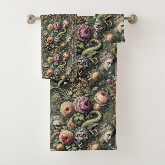 Conjunto De Toalhas Baroquing Boundaries - Gótico Vitoriano (Insitu)