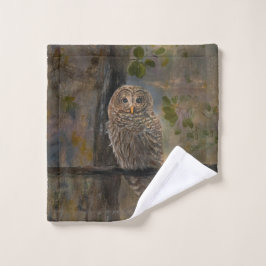 Conjunto De Toalhas Barred Owl