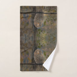 Conjunto De Toalhas Barred Owl