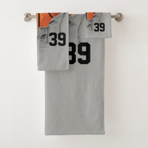Conjunto De Toalhas Basquetebol rasgado