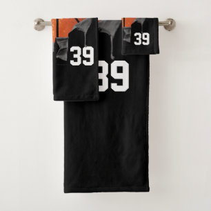 Conjunto De Toalhas Basquetebol rasgado