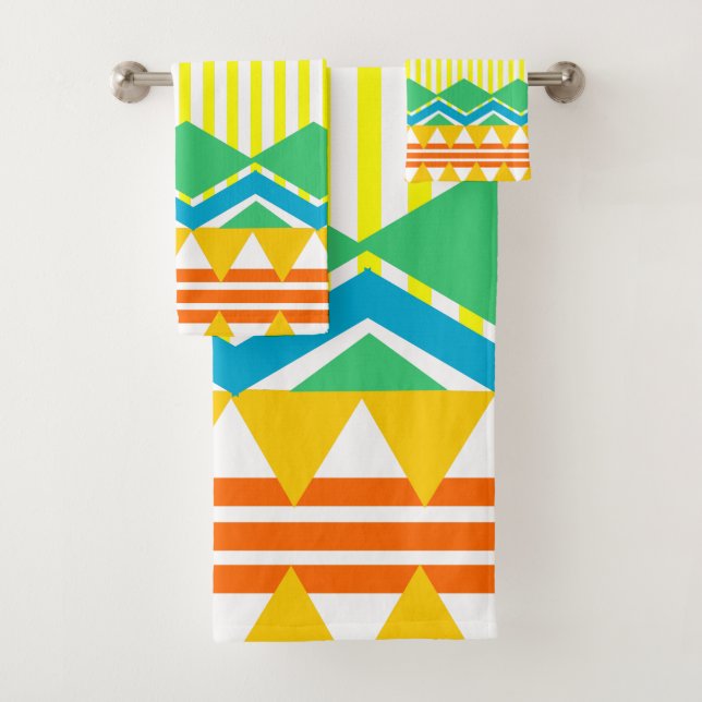 Conjunto De Toalhas Bauhaus (Insitu)