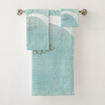 Beach House NMaritime Turtle Aqua Blue ID623