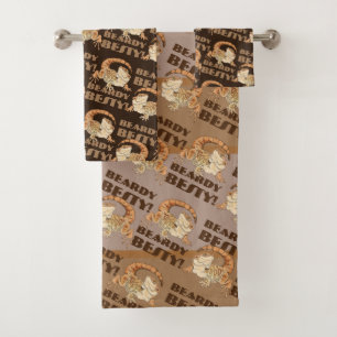 Conjunto De Toalhas Beardie Bestie