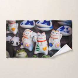 Conjunto De Toalhas Beckoning - figurinos de gatos