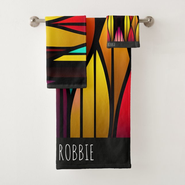 Conjunto De Toalhas Bed Staink cattails Mosaico (Insitu)