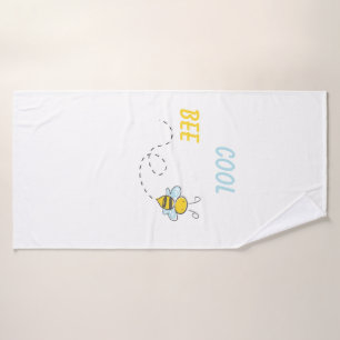 Conjunto De Toalhas Bee Cool Personalizado