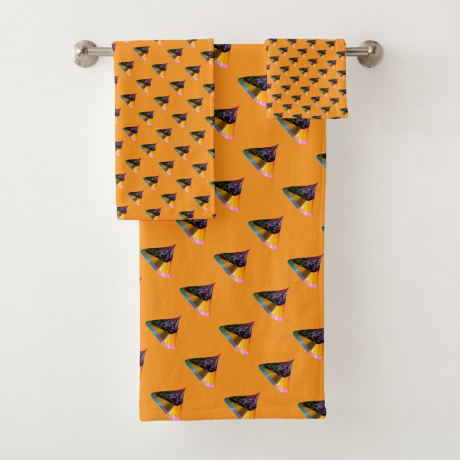 Conjunto De Toalhas Beijos de Cachorro Azul (Insitu)