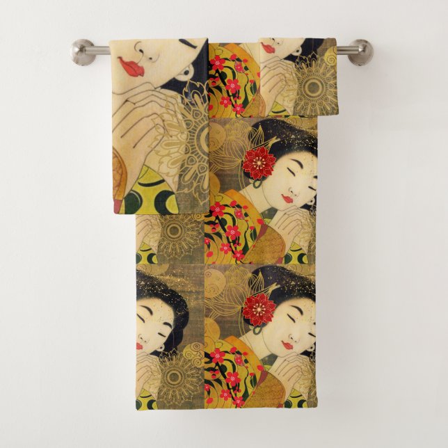 Conjunto De Toalhas Beleza Asiática (Insitu)