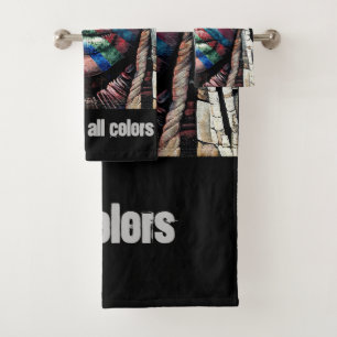 Conjunto De Toalhas Beleza vem em todas as cores